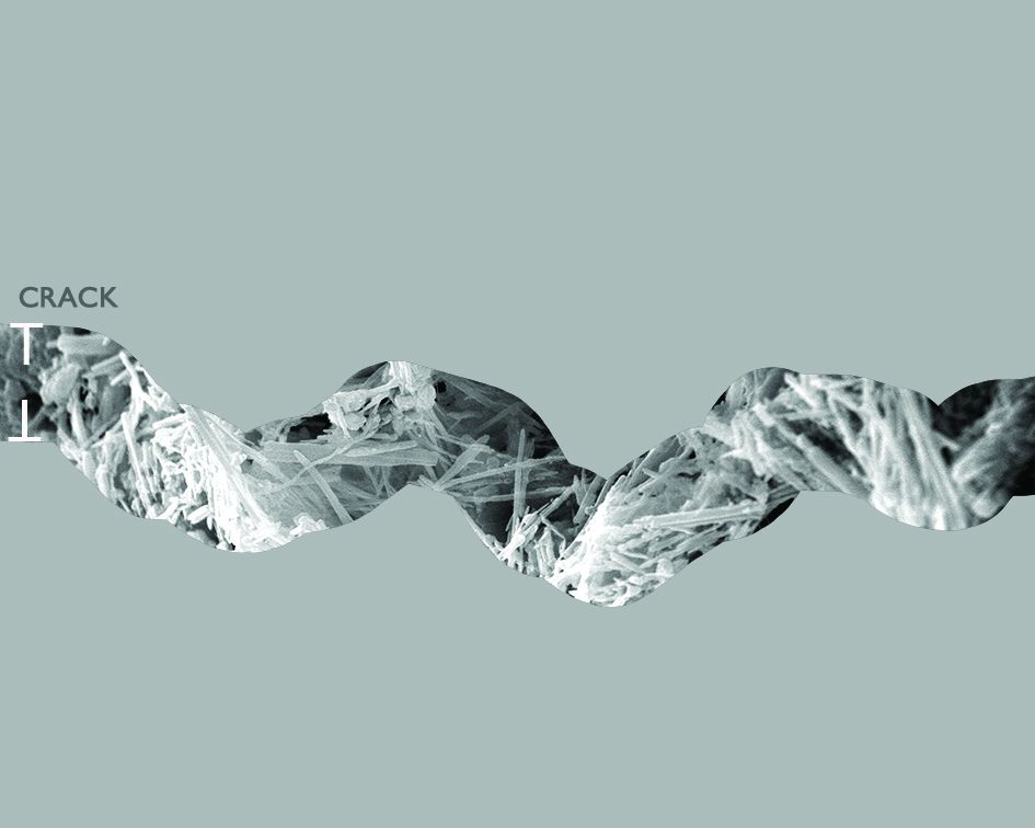 Water is unable to pass through the PENETRON ADMIX treated concrete